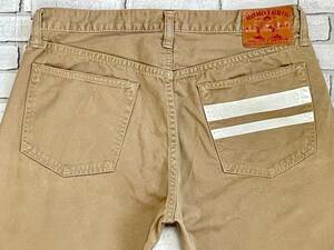 USED peach Taro jeans MOMOTARO JEANS.. slim Fit strut chino size W33 0302SP cell bichi waist Point 