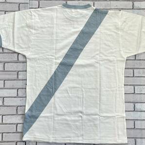 未使用 ウエアハウス WAREHOUSE 半袖Ｔシャツ サイズ４２ 日本製 4099C OFF/SAXの画像5