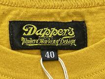 未使用　ダッパーズ　Dapper's　半袖Ｔシャツ　サイズ４０　LOT.1550　日本製　_画像4