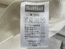 ＵＳＥＤ　ヘルスニット　Healthknit　ヘンリーネック　半袖Ｔシャツ　サイズＭ　_画像10