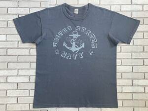 ＵＳＥＤ　トイズマッコイ　TOYS McCOY　半袖Ｔシャツ　サイズＸＬ　UNITED STATES NAVY　日本製