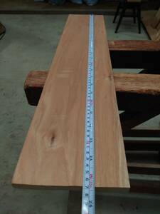 胡桃　くるみ　No.240403-G　無垢　乾燥材　板（長さ760㎜ｘ幅155㎜ｘ厚み18㎜）1枚　木材　DIY　棚板　小物作りに