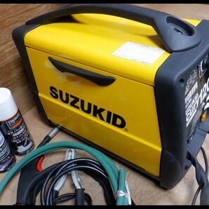 スター電器 SUZUKID Arcury120 SAY-120 ノンガス MIG/MAG 兼用 半自動溶接機 付属品多数の画像3
