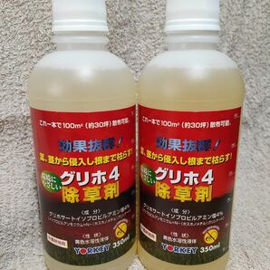 グリホ4　除草剤　2本セット