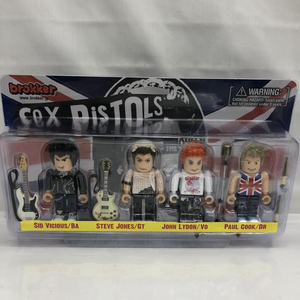 【中古】brokker/Sex Pistols - ブロッカー セックス・ピストルズ フィギュア - Action Figure Toys for Musician 未開封