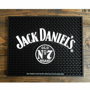 バーマット カウンター Bar Mat JACK DANIELS （ジャック・ダニエル） グラス置き／キッチン雑貨 ワイド