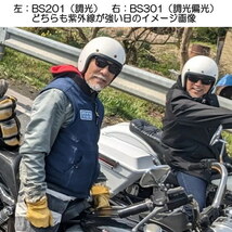 B-SHADES ビーシェイズ 調光偏光 サングラス COOLBIKERS 風防・花粉・防塵 .クールバイカーズ 日本製 SABAE 鯖江 職人 BS301/_画像10