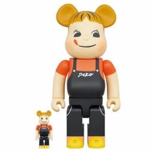 BE＠RBRICK ペコちゃん コーヒー ミルキー 100％ ＆400％　ベアブリック　不二家　MEDICOM TOY 新品未開封