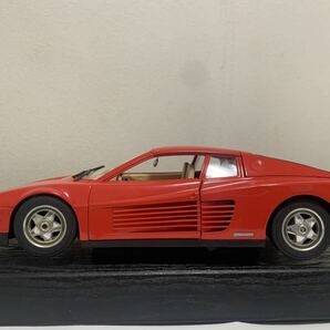 1/18 burago ブラーゴ FERRARI フェラーリ テスタロッサ ミニカー ジャンクの画像5