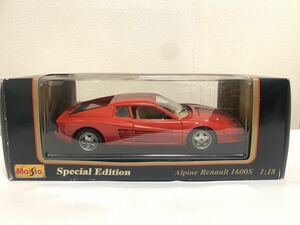 1/18 burago ブラーゴ FERRARI フェラーリ テスタロッサ ミニカー ジャンク