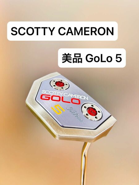 希少　SCOTTY CAMERON スコッティキャメロン　select GoLo 5 33