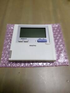 ☆未使用保管品 サンヨー　ＳＡＮＹＯ　エアコン用　リモコン　RCS-SH80EQ　リモコン本体のみ　付属品無し