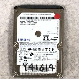 はてなアキバ 7日間保証 内蔵 SATA2.5インチHDD SAMSUNG HM500JI : 500.1 GB 使用121h CrystalDiskInfoで正常判定 管Y41614