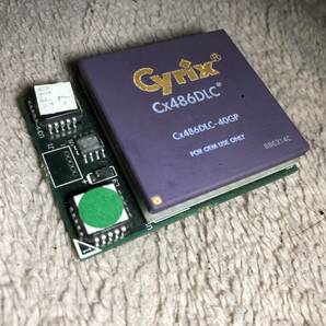 Cyrix Cx486DLC-40GP と Upgrade Technology 10X2C40アクセラレータのセット 動作未確認 ジャンク品の画像2