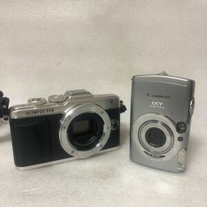 OLYMPUS オリンパス PEN Lite E-PL7 / Canon IXY DIGITAL 800 IS デジタルカメラ 