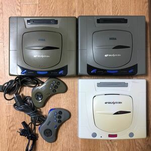 SEGA SATURN HST-3200 HST-3210 HST-3220 セガサターン 本体　コントローラー まとめ　★動作未確認