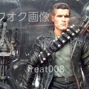 未開封 ★ NECA REEL TOYS ターミネーター2 T-800 ターミネーター ★ ノーダメージヘッド ★ アーノルド・シュワルツェネッガー フィギュアの画像3