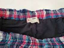 ベルメゾン 千趣会 GITA ジータ 女の子 インナーパンツ付き 可愛い スカート 130 140 ボトムス タータンチェック ポケット付き_画像7