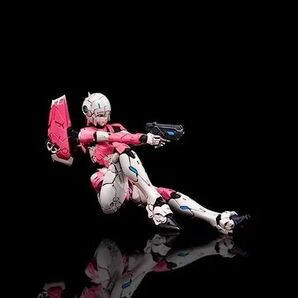 新品未開封 Flame Toys 風雷模型 トランスフォーマー アーシー Arcee アクションフィギュア 千値 プラモデル 未組立 の画像3