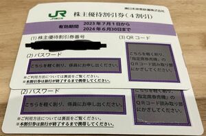 JR東日本 株主優待割引券2枚