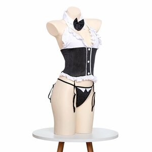  black free size cosplay clothes equipment costume .. underwear pyjamas kyabadoreero pretty baby doll fancy dress uniform ..