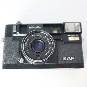 ジャンク ミノルタ minolta HI-MATIC AF カメラ MINOLTA ROKKOR 1:2.8 f=38mm 現状品