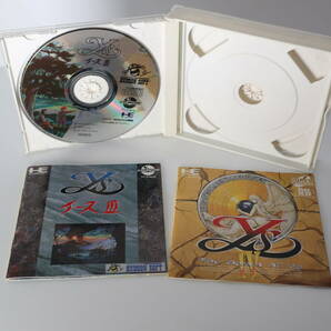PCエンジン CD-ROM2 イース Ⅲ のみ イース Ⅳは欠品 ハドソン 動作確認済 ジャンクの画像1