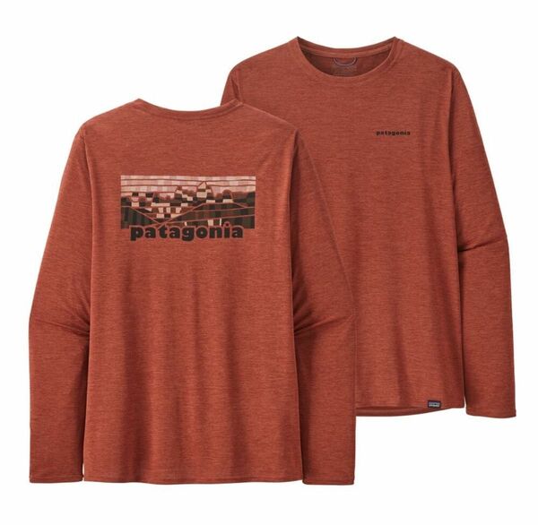 Lサイズ FBLX 新品 Patagonia ロングスリーブ キャプリーン クールデイリー グラフィックシャツ ラッシュガード 