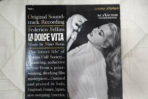 レコード　LP　ニーノ・ロータ　「甘い生活」　米盤　RCA　RSO-1