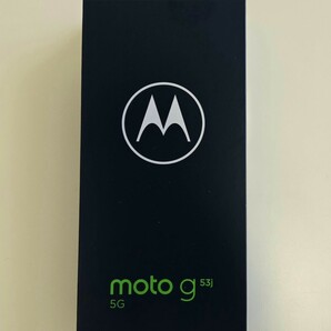 ★新品未開封★motorola moto g53j 5G★8GB 128GB SIMフリー版 インクブラック★の画像1