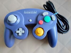 ニンテンドー ゲームキューブ 純正コントローラー 後期 バイオレット GCコントローラー Nintendo GAMECUBE