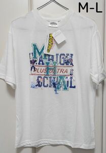 僕のヒーローアカデミア ヴィランズTシャツ M-L 半袖 ヒロアカ レディース