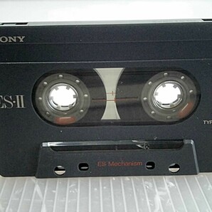 カセットテープ ２本/ハイポジ/SONY ES・Ⅱ/使用済みの画像4