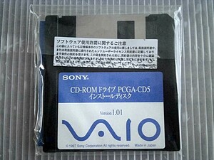 FD１枚/ソニーVAIO/PCGA-CD5 インストールディスク 1997/未開封