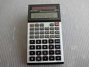  scientific calculator / solar calculator /SHARP sharp EL-526/ Showa Retro 