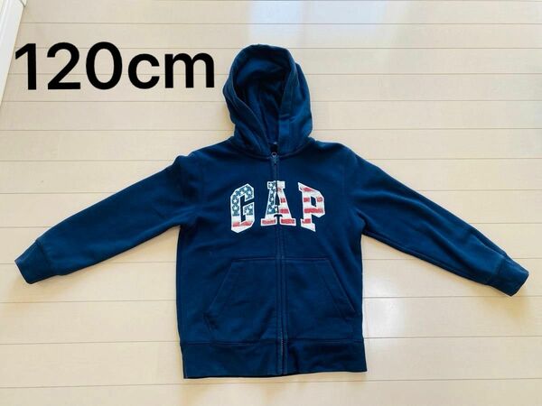 GAPキッズフード付きパーカー120cm