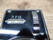 ライン精機 昭和レトロ アンティーク ホーン式瞬時回転計 RPM100-4000 管理6Z0404A29_画像8