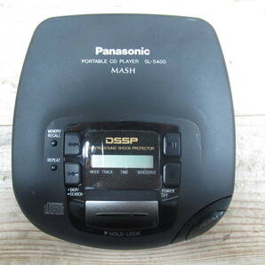 動作未確認 Panasonic パナソニック Portable CD Player ポータブルCDプレイヤー SL-S400 MASH 管理6HY0424A9の画像1