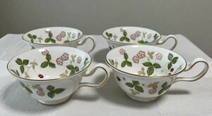 ☆WEDGWOOD コーヒーカップ 4点 ☆税込み整理出品！☆コメントを必ず全てお読み頂きご納得の上ご入札下さいませ。