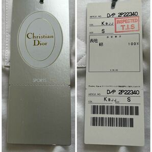 ☆Christian Dior ポロシャツ ホワイト 半袖 Sサイズ ☆税込み整理出品！☆コメントを必ず全てお読み下さいませ。の画像7