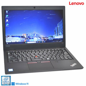  mobile note Lenovo ThinkPad L390 no. 8 generation Core i5 8265U M.2SSD256G memory 8G Web camera Wi-Fi USBType-C Windows11