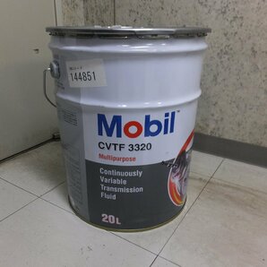 【未使用・長期在庫品・缶凹みアリ】Mobil モービル マルチパーパス CVT フルード CVTF3320 XOM116863 20L ペール缶 CVTオイルの画像1