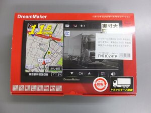 【未使用・長期在庫品】ドリームメーカー 11.6インチフルセグポータブルナビゲーション PN1102ATP 2022年地図データ