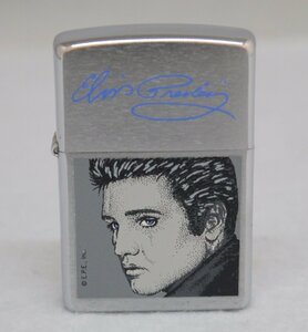 ジャンク品・保管品 ZIPPO ジッポ ライター エルビスプレスリー シルバー系 2001年製 喫煙具 着火未確認 エルヴィスプレスリー