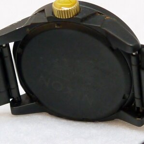 定型外送料無料 USED品・保管品 NIXON ニクソン IN THE HOTZONE THE PRIVATE プライベート クオーツ 腕時計 3針 動作品 ダメージありの画像8