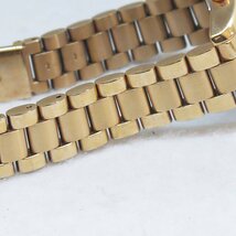 ジャンク品・保管品 MICHAEL KORS マイケルコース MK-5799 クオーツ 腕時計 クロノグラフ ゴールド系 外箱/冊子付き 不動品_画像9