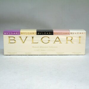 未開封品・保管品 BVLGARI ブルガリ 香水 Women's Miniature Collection 5ml ミニチュア ミニボトル レディース 現状品