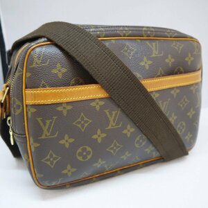 USED品・保管品 Louis Vuitton ルイヴィトン M45254 リポーターPM ショルダーバッグ SP1928 モノグラム ゴールド金具 現状品