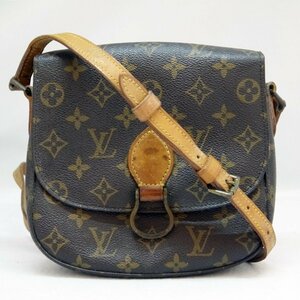 訳有品・保管品 Louis Vuitton ルイヴィトン M51244 サンクルーPM モノグラム ショルダーバッグ 872VI ミニサンクルー ダメージ大