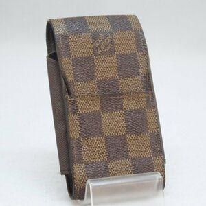 定形外送料無料 USED品・保管品 Louis Vuitton ルイヴィトン N63024 エテュイ シガレットケース ダミエ・エベヌ 本体のみ 現状品